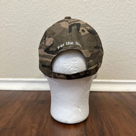 BIRDDOGS Apparel Camouflage The Dad Hat “Free The Bird" Strapback Hat Cap - Picture 5 of 7